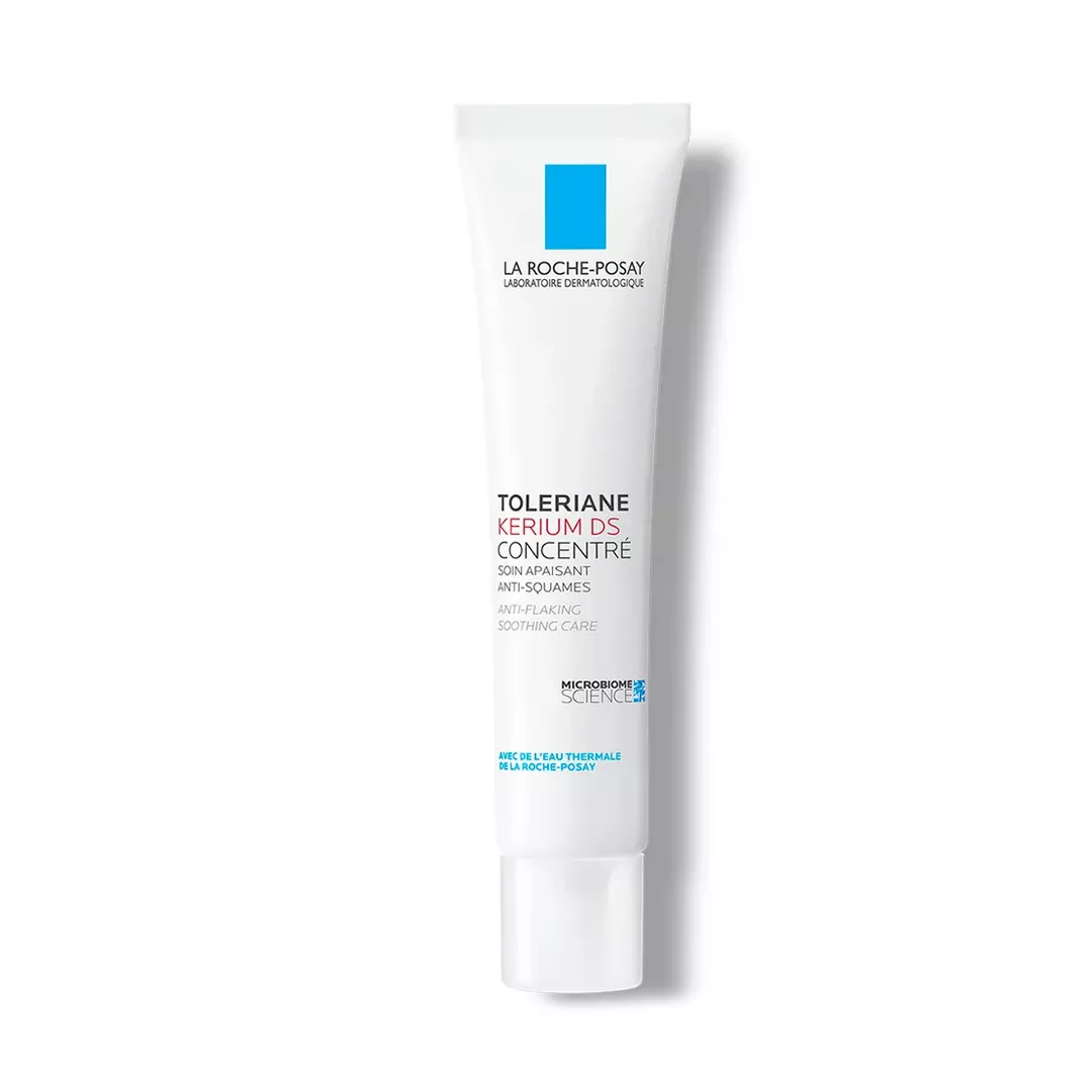 Crema anti-scuame hidratanta si calmanta pentru ten Kerium DS Concentrat, 40 ml, La Roche Posay, [],farmaciabajan.ro