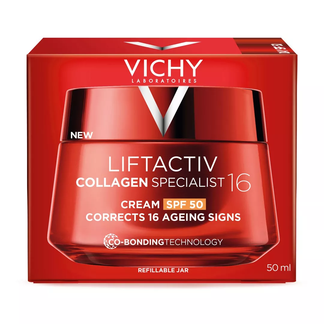 Crema antirid de zi cu SPF 50 Liftactiv Collagen Specialist 16, 50 ml, Vichy, [],farmaciabajan.ro