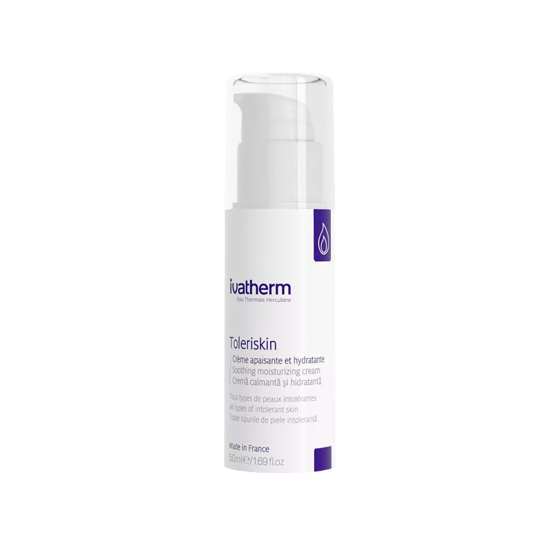 Crema calmanta si hidratanta Toleriskin, 50 ml, Ivatherm, [],farmaciabajan.ro