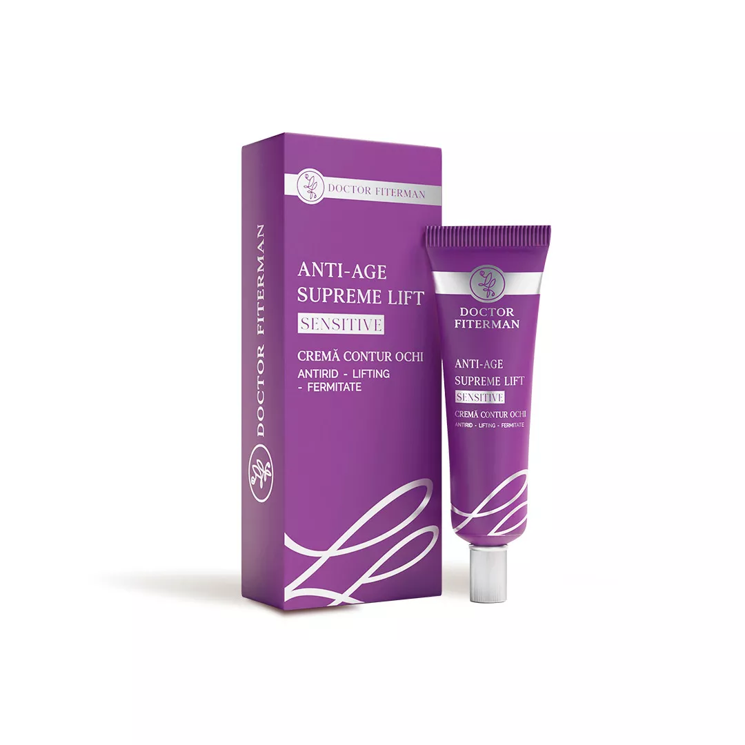 Crema contur ochi Anti-Age Supreme Lift, 15 ml, Doctor Fiterman, [],farmaciabajan.ro