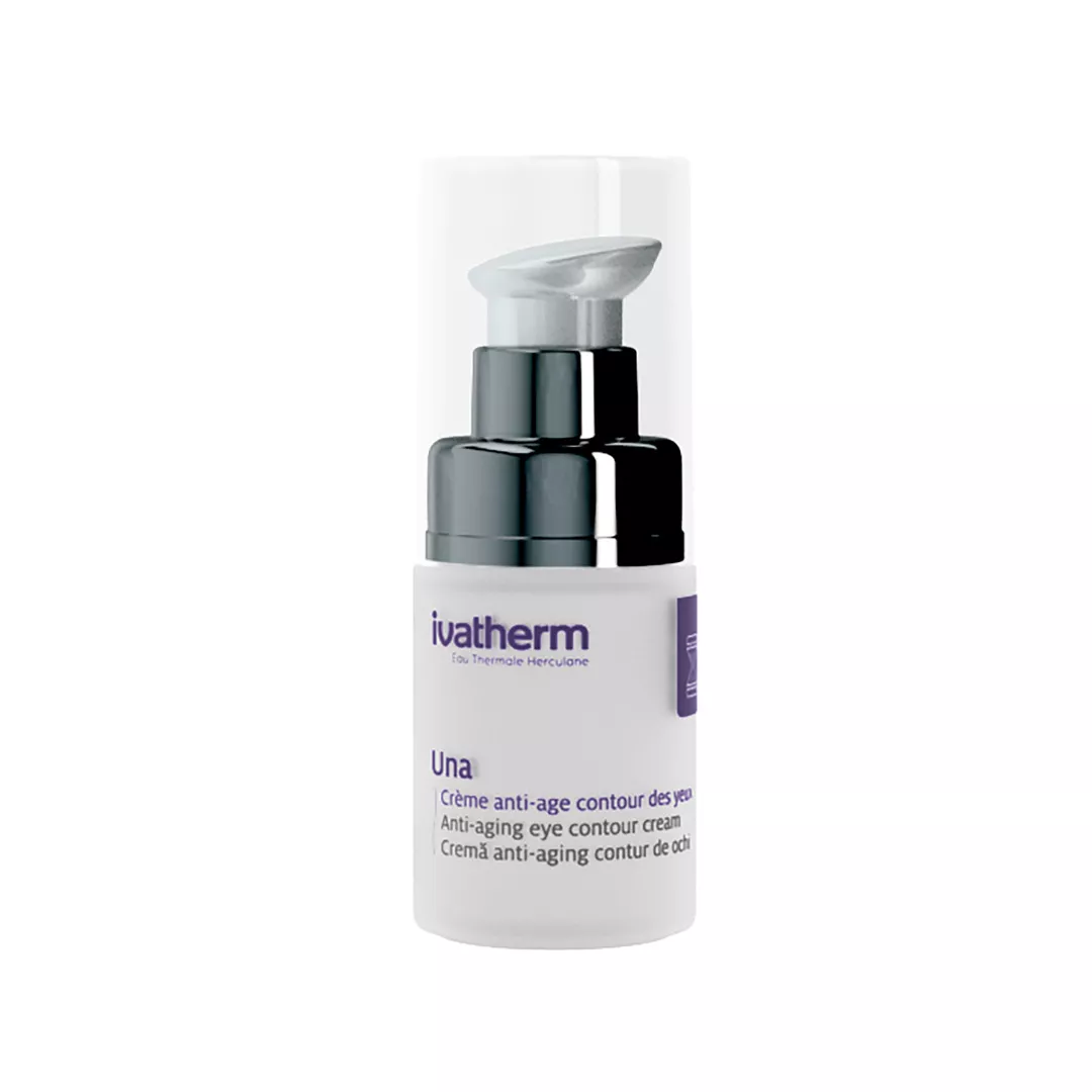 Crema contur ochi anti-aging Una, 15 ml, Ivatherm, [],farmaciabajan.ro