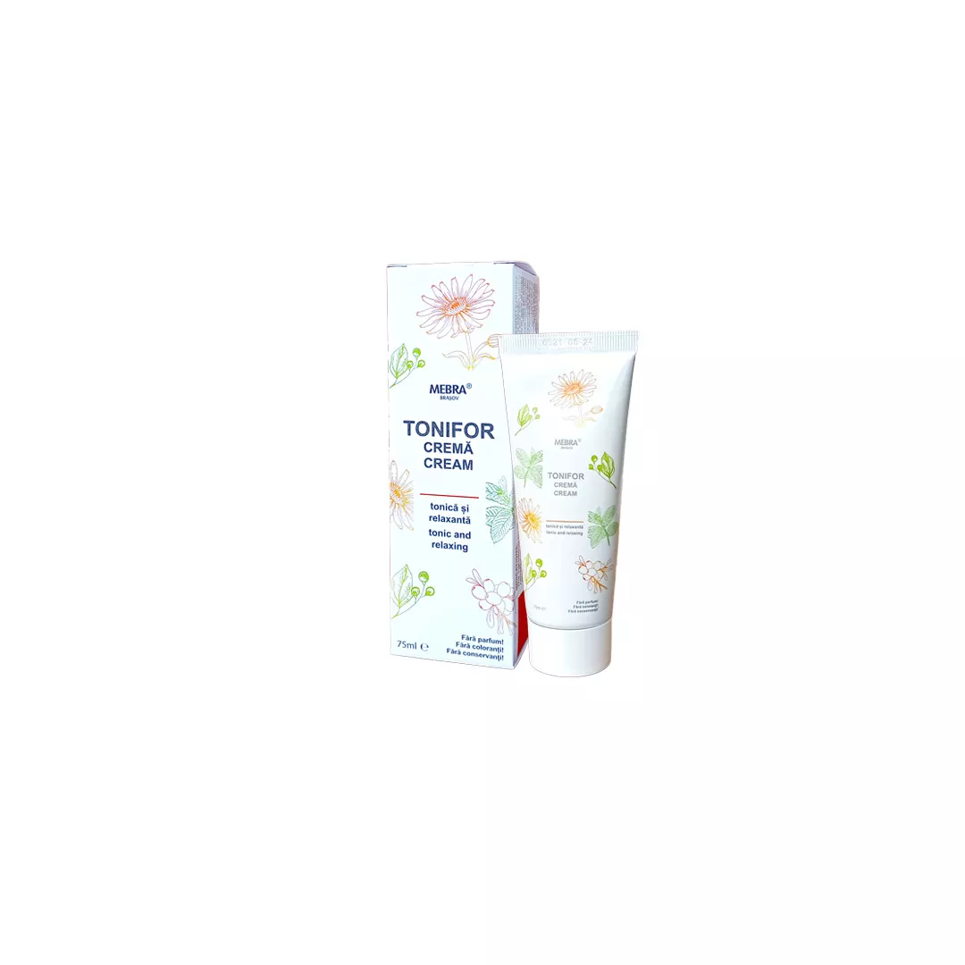 Tonifor crema tonica si relaxant, 75 g, Mebra, [],farmaciabajan.ro
