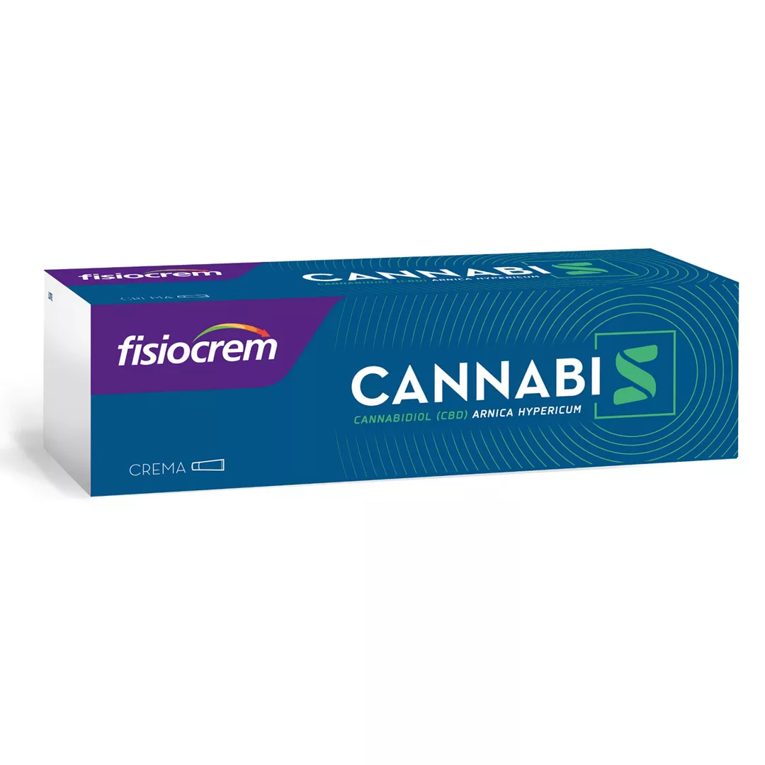 Crema cu cannabidol, arnica si hypericum Fisiocrem Cannabis, 60 g, Uriach, [],farmaciabajan.ro