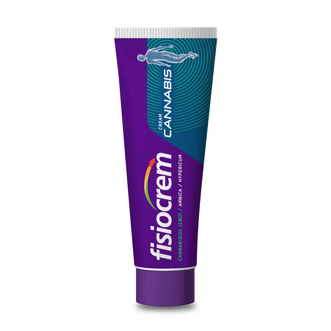 Crema cu cannabidol, arnica si hypericum Fisiocrem Cannabis, 60 g, Uriach, [],farmaciabajan.ro