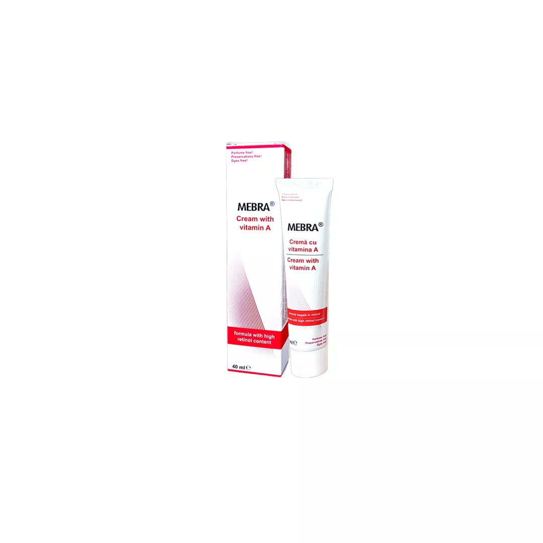 Crema cu Vitamina A, 40 ml, Mebra, [],farmaciabajan.ro