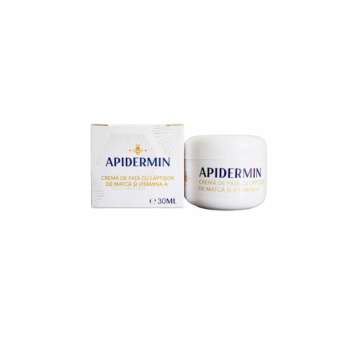 Crema de fata cu laptisor de matca Apidermin, 30 ml, Complex Apicol, [],https:farmaciabajan.ro