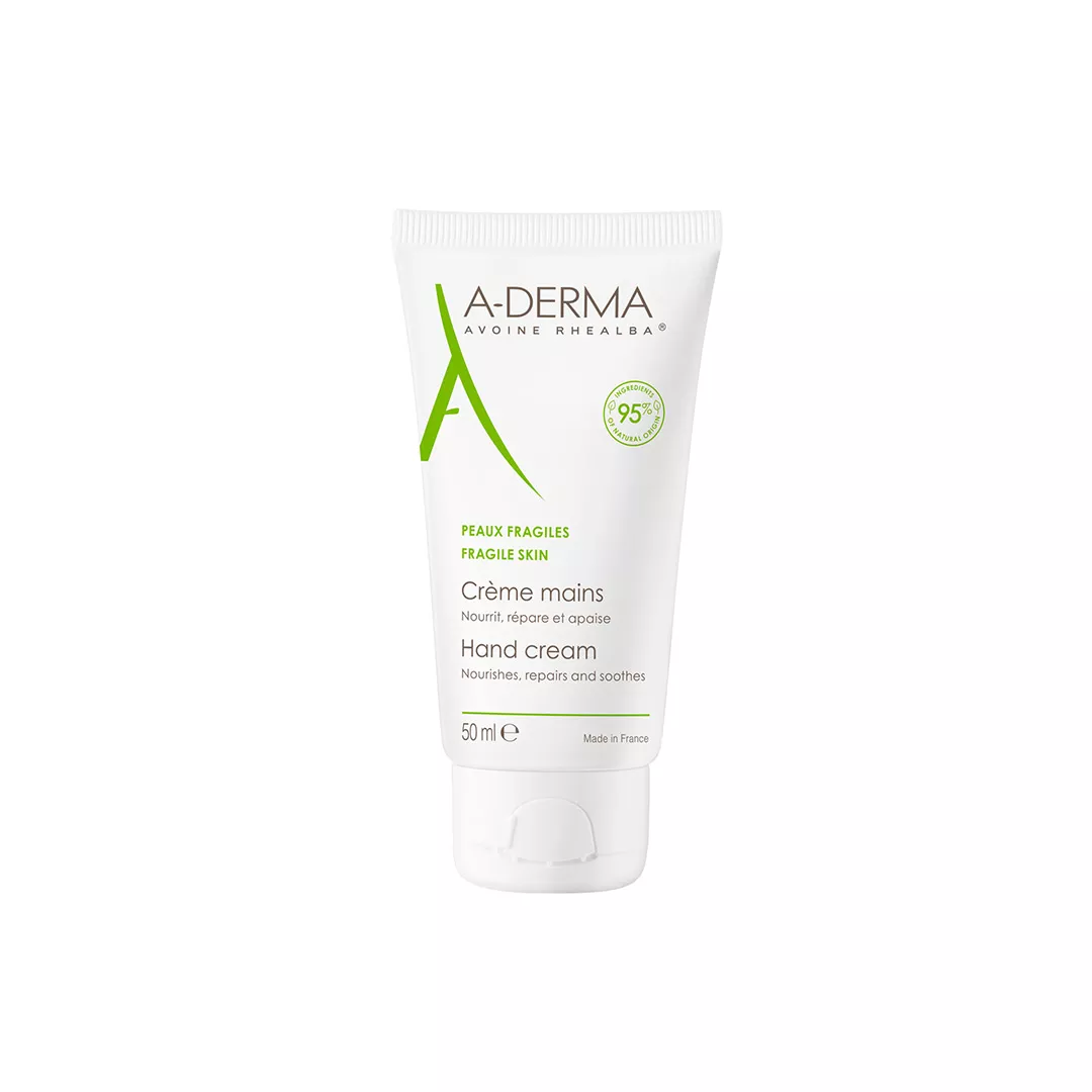 Crema de maini intens reparatoare cu lapte de ovaz, 50 ml, A-Derma, [],farmaciabajan.ro