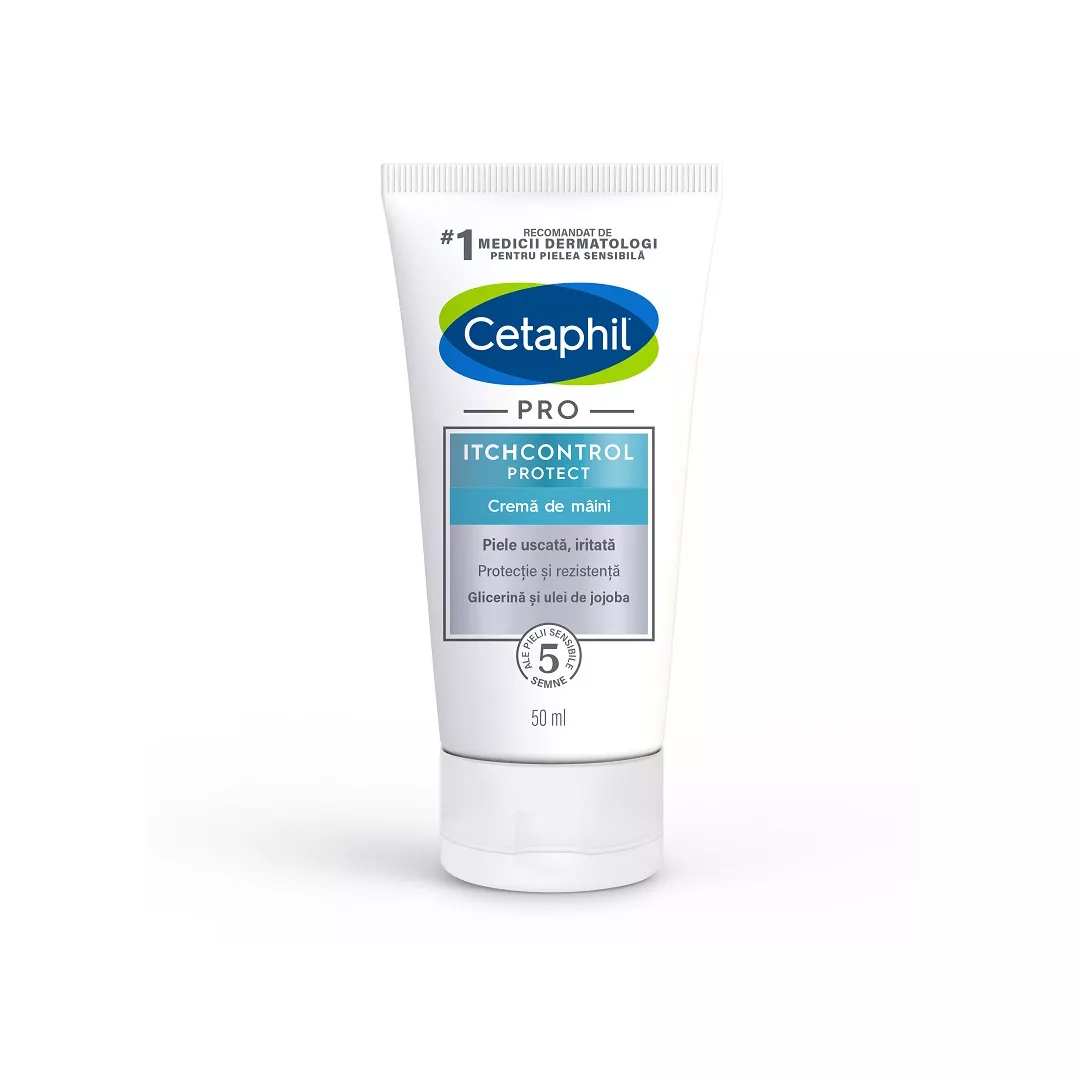 Crema de maini ItchControl Protect PRO, 50 ml, Cetaphil, [],farmaciabajan.ro