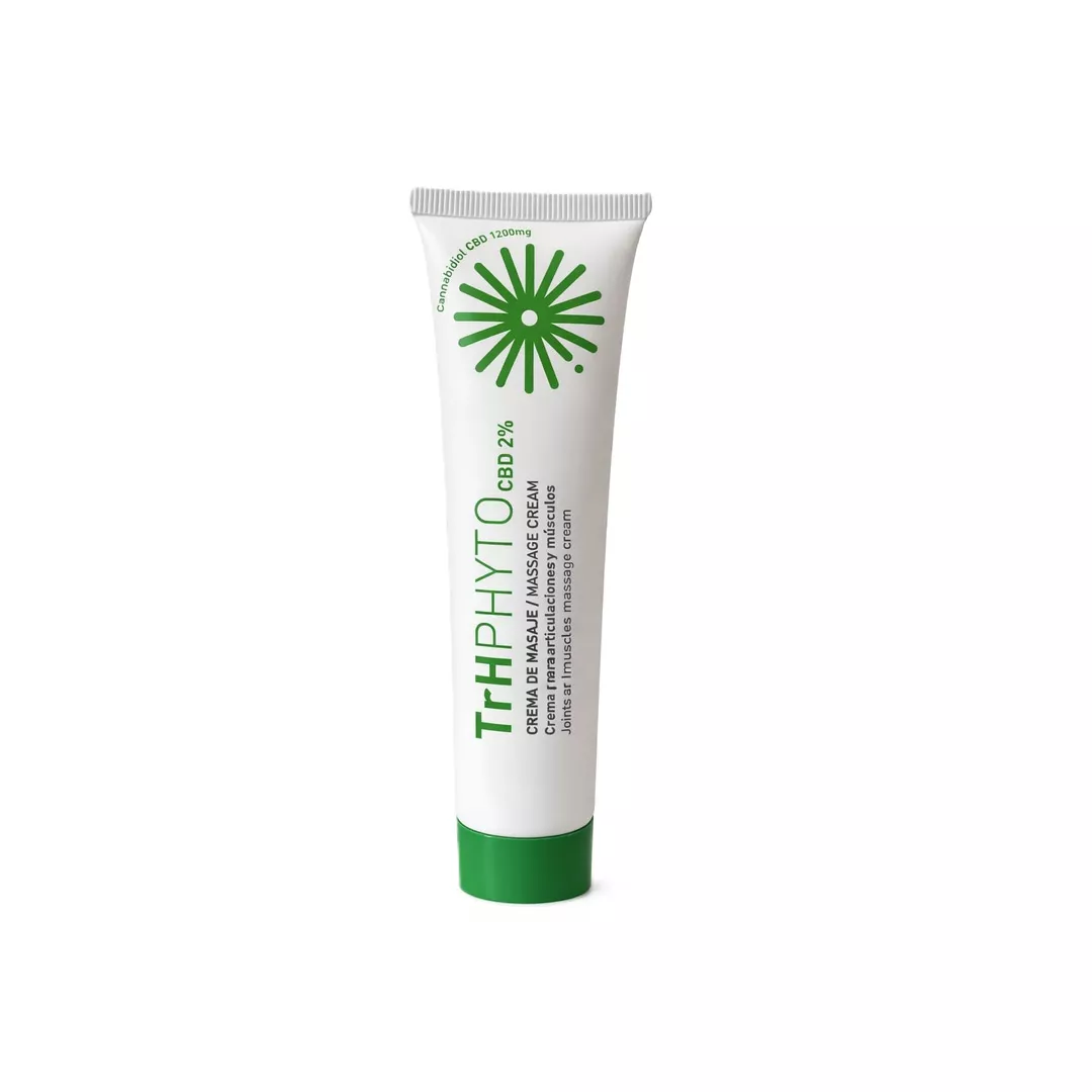 Crema de masaj pentru piele cu CBD 2% TrH Phyto, 60 ml, I+Med, [],farmaciabajan.ro
