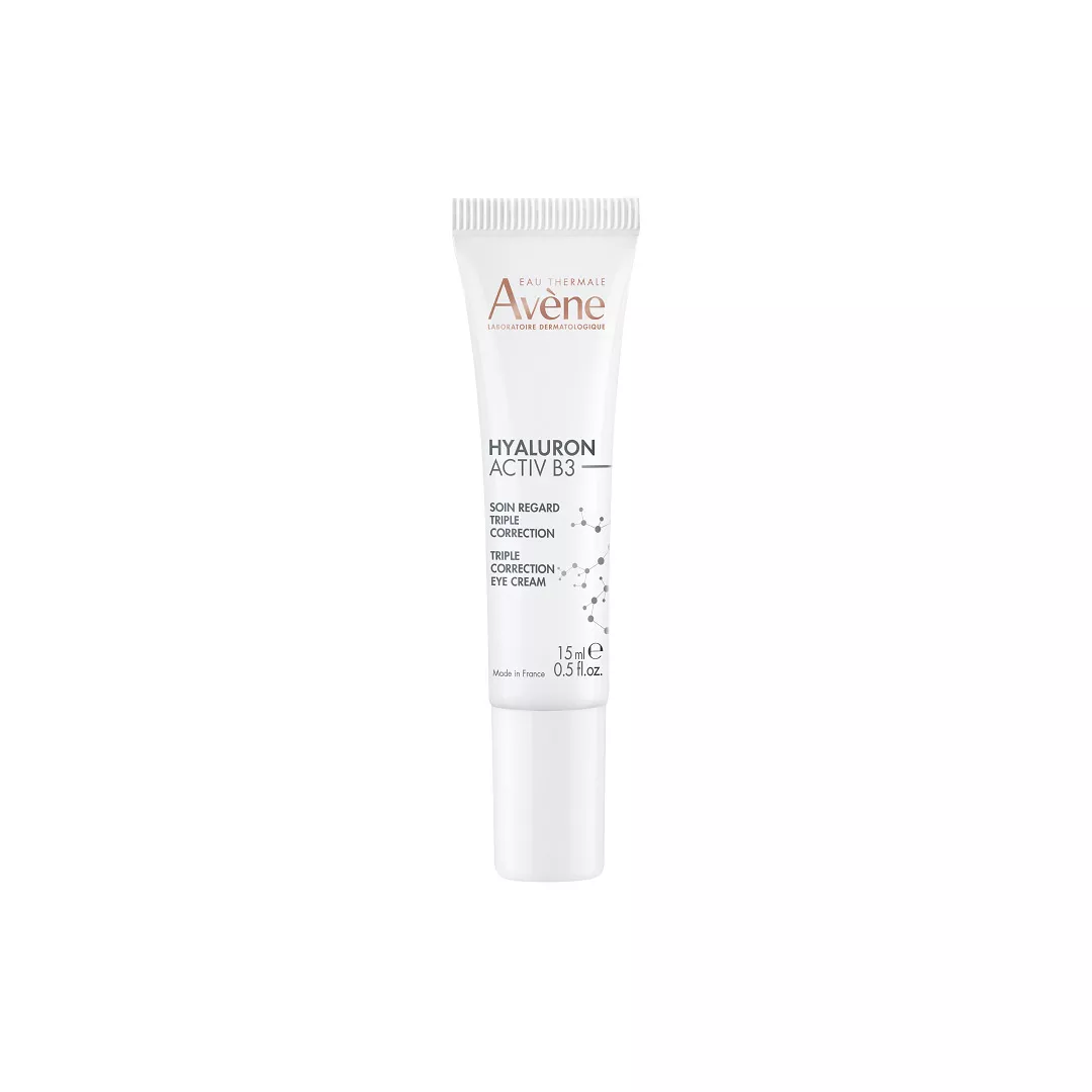 Crema de ochi cu tripla actiune Hyaluron Activ B3, 15 ml, Avene, [],farmaciabajan.ro