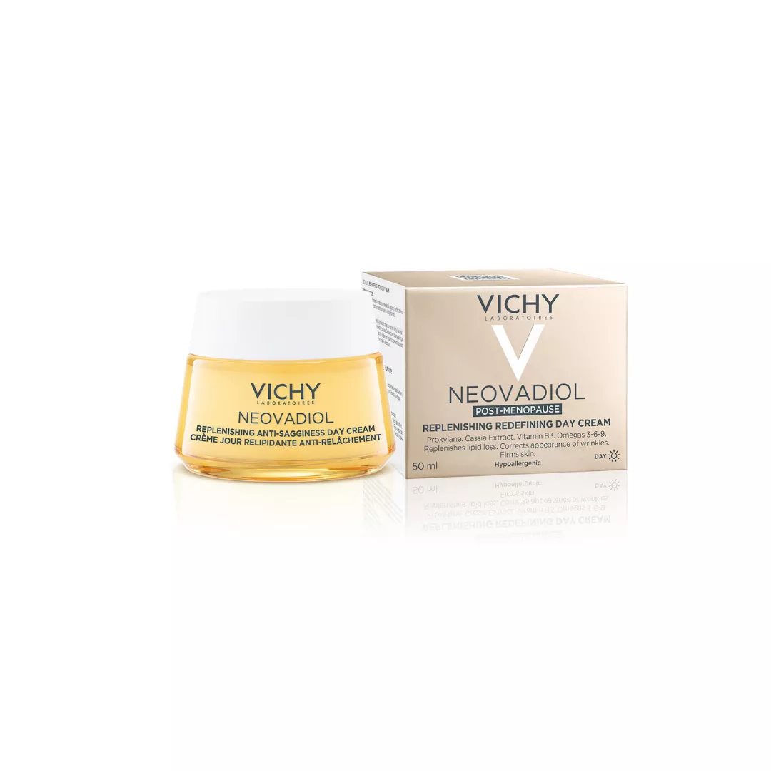 Crema de zi cu efect de refacere a lipidelor si redefinire Neovadiol Post-Menopause, 50 ml, Vichy, [],https:farmaciabajan.ro