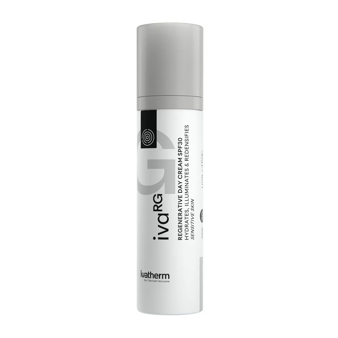 Crema de zi regeneranta cu SPF 30 si acid hialuronic IvaRG, 50 ml, Ivatherm, [],farmaciabajan.ro