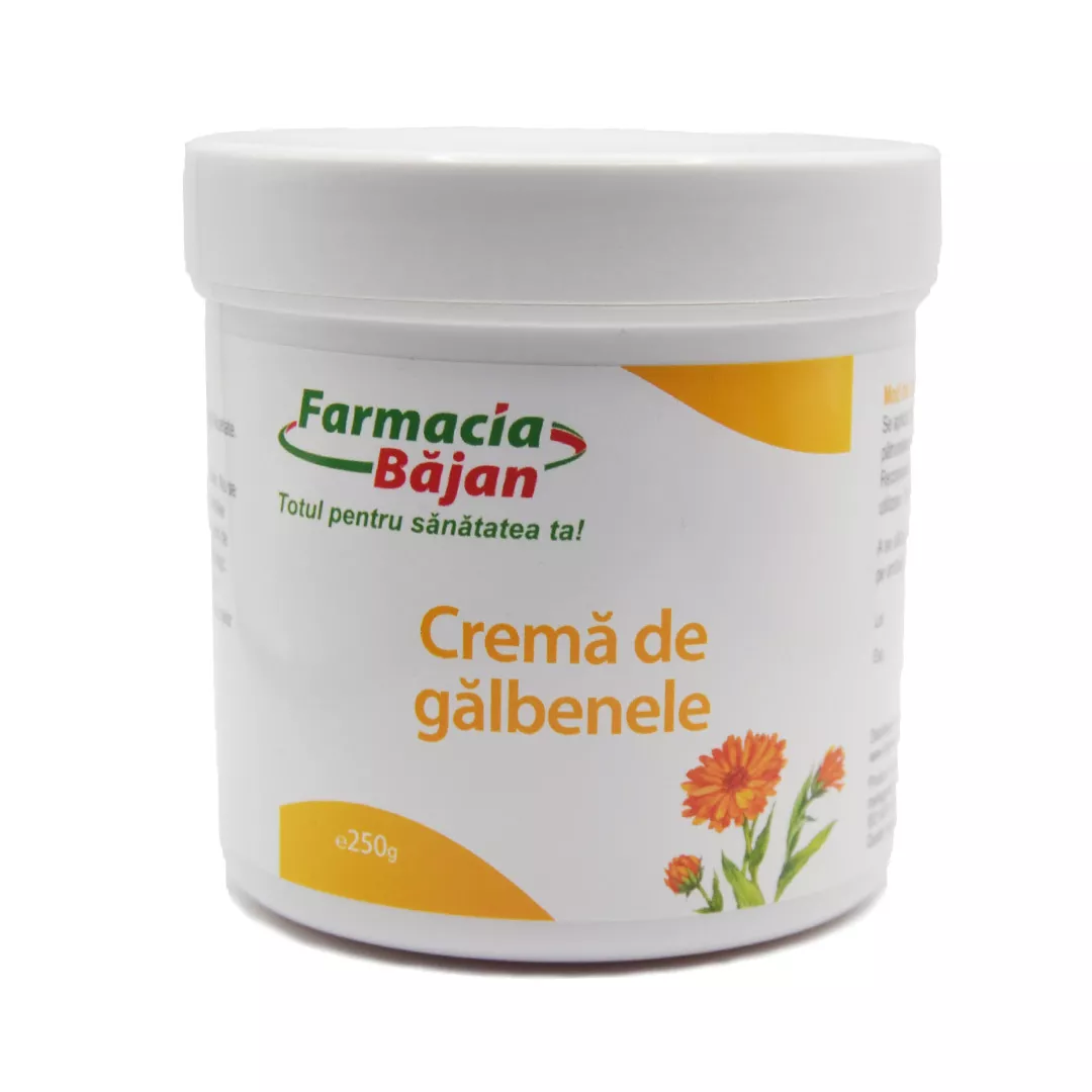 Crema galbenele 250 g, Farmacia Bajan, [],farmaciabajan.ro