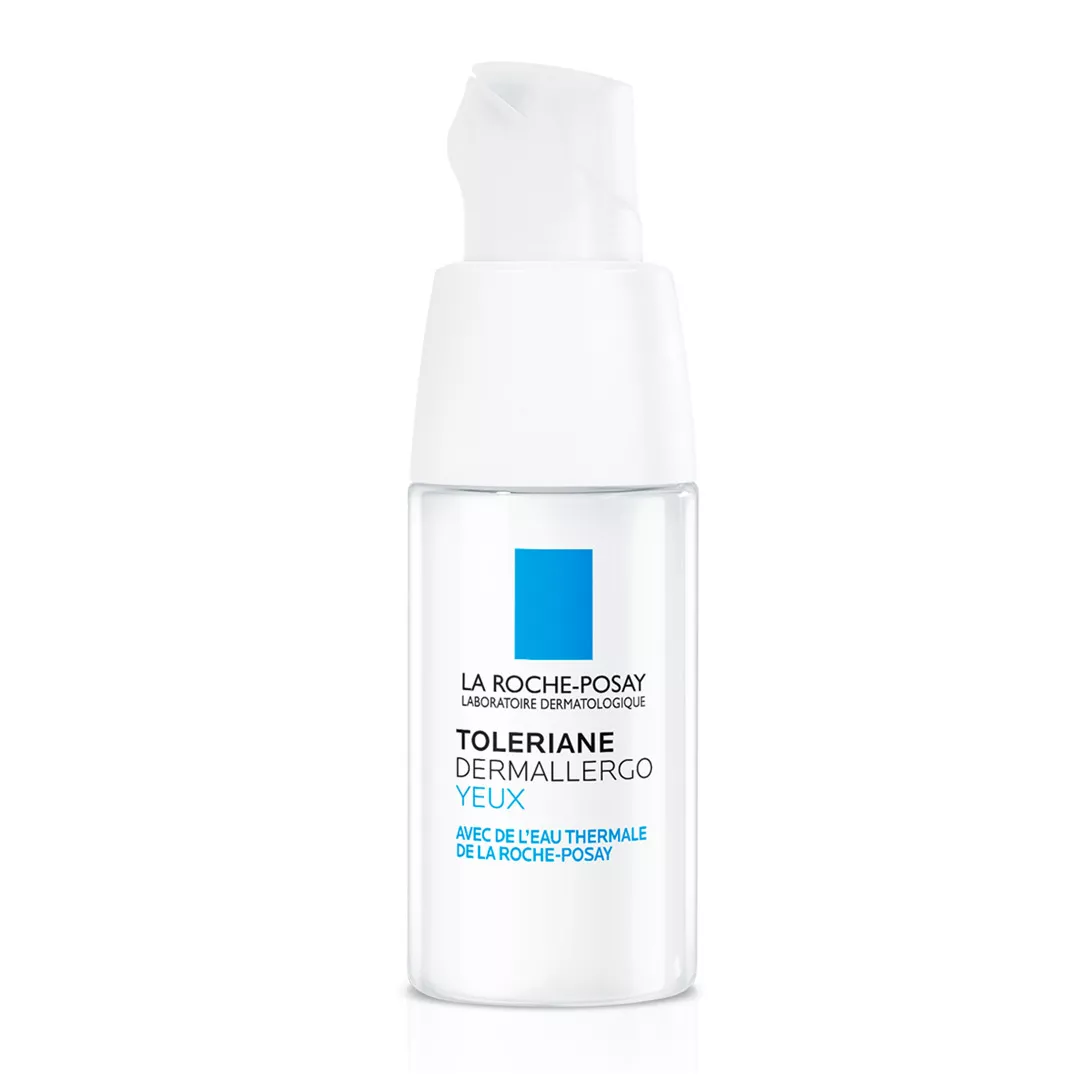 Crema hidratanta, calmanta si reparatoare contur ochi Toleriane Dermallergo, 20 ml, La Roche Posay, [],https:farmaciabajan.ro