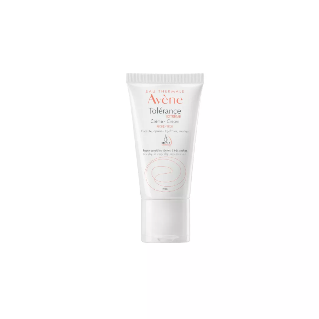 Crema hidratanta pentru piele sensibila, uscata si foarte uscata Tolerance Extreme, 50 ml, Avene, [],farmaciabajan.ro