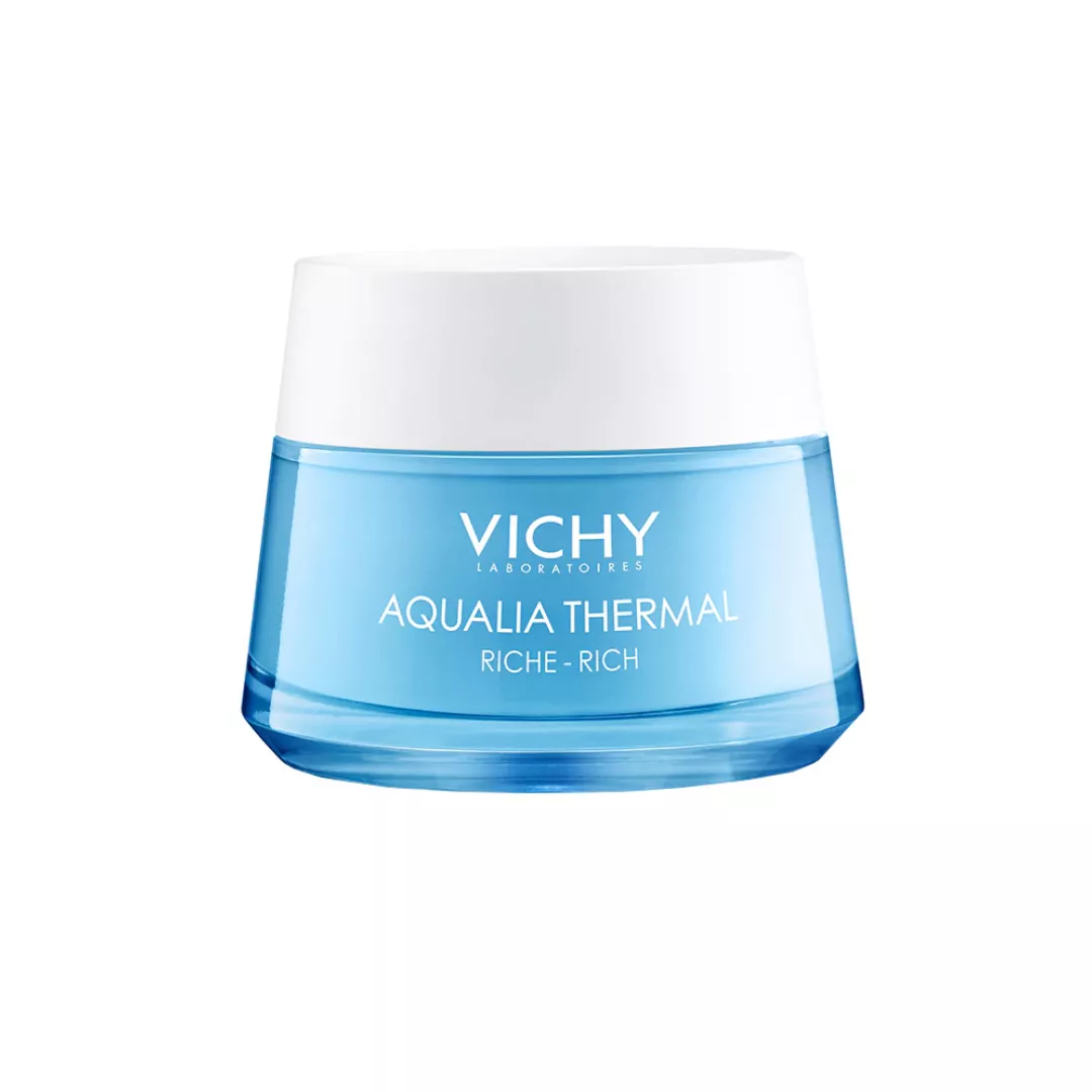 Crema hidratanta pentru ten uscat si foarte uscat Aqualia Thermal Rich, 50 ml, Vichy, [],farmaciabajan.ro