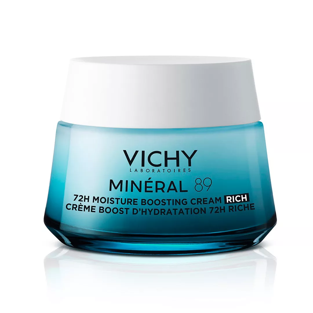 Crema intens hidratanta 72h pentru ten uscat Mineral 89, 50 ml, Vichy, [],https:farmaciabajan.ro