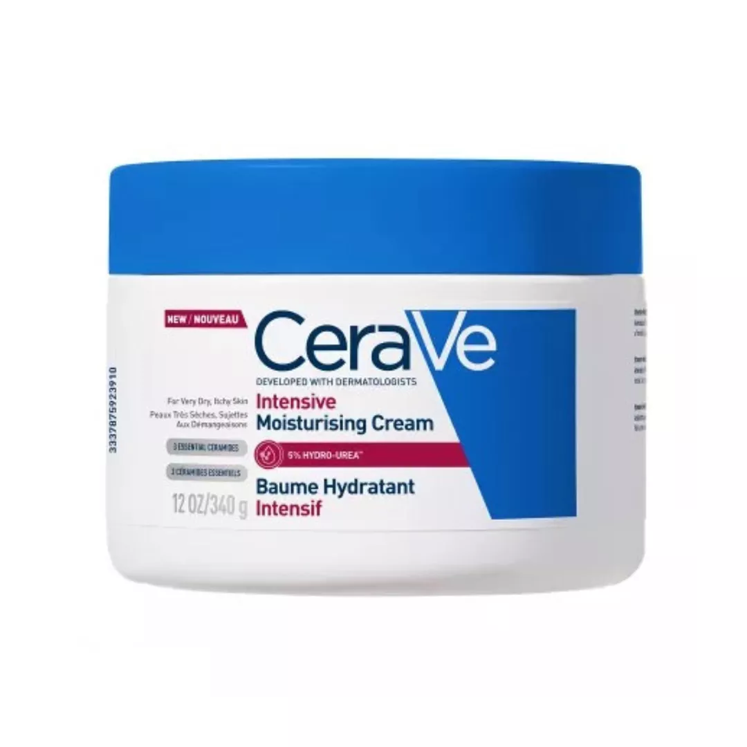Crema intens hidratanta cu 5% Hydro-Uree pentru piele foarte uscata, 340 g, CeraVe, [],farmaciabajan.ro