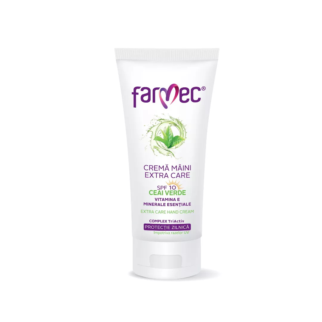 Crema maini Extra Care SPF 10, 100 ml, Farmec, [],farmaciabajan.ro