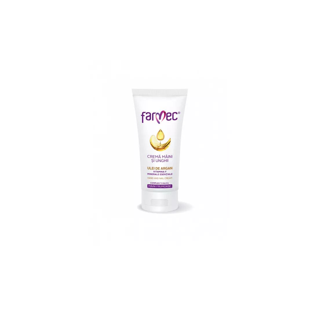 Crema maini si unghii cu Argan, 100 ml, Farmec, [],farmaciabajan.ro