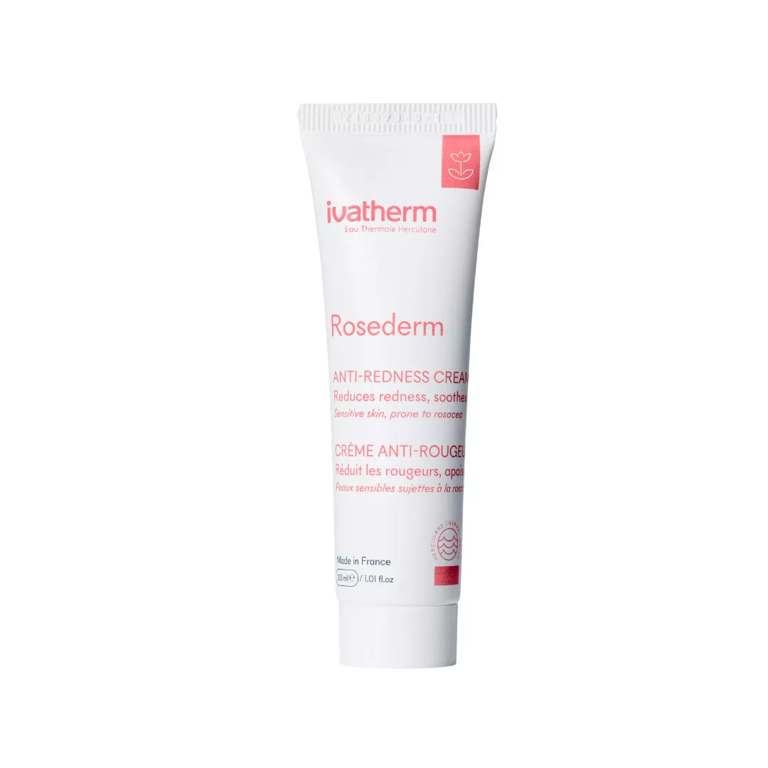 Crema pentru piele sensibila si cuperozica Rosederm, 30 ml, Ivatherm, [],farmaciabajan.ro