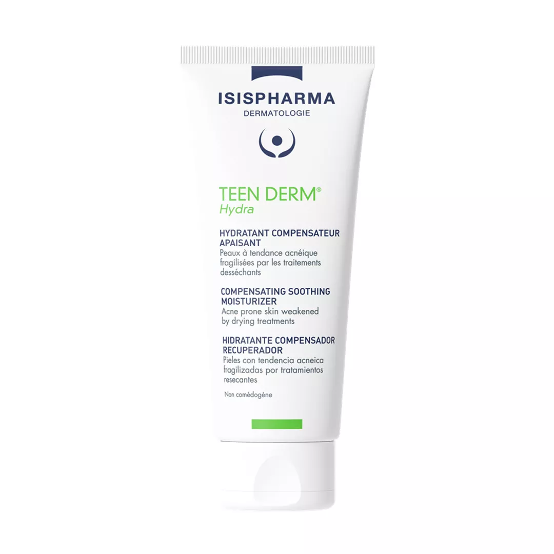 Crema pentru pielea predispusa la acnee Teen Derm Hydra, 100 ml, Isis Pharma, [],farmaciabajan.ro