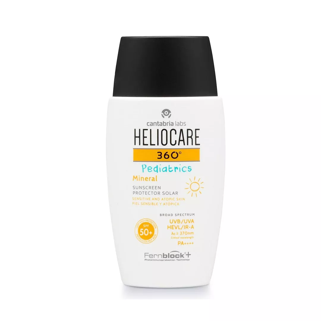 Crema pentru protectie solara cu SPF 50+ Heliocare 360 Pediatrics, 50 ml, Cantabria Labs, [],farmaciabajan.ro