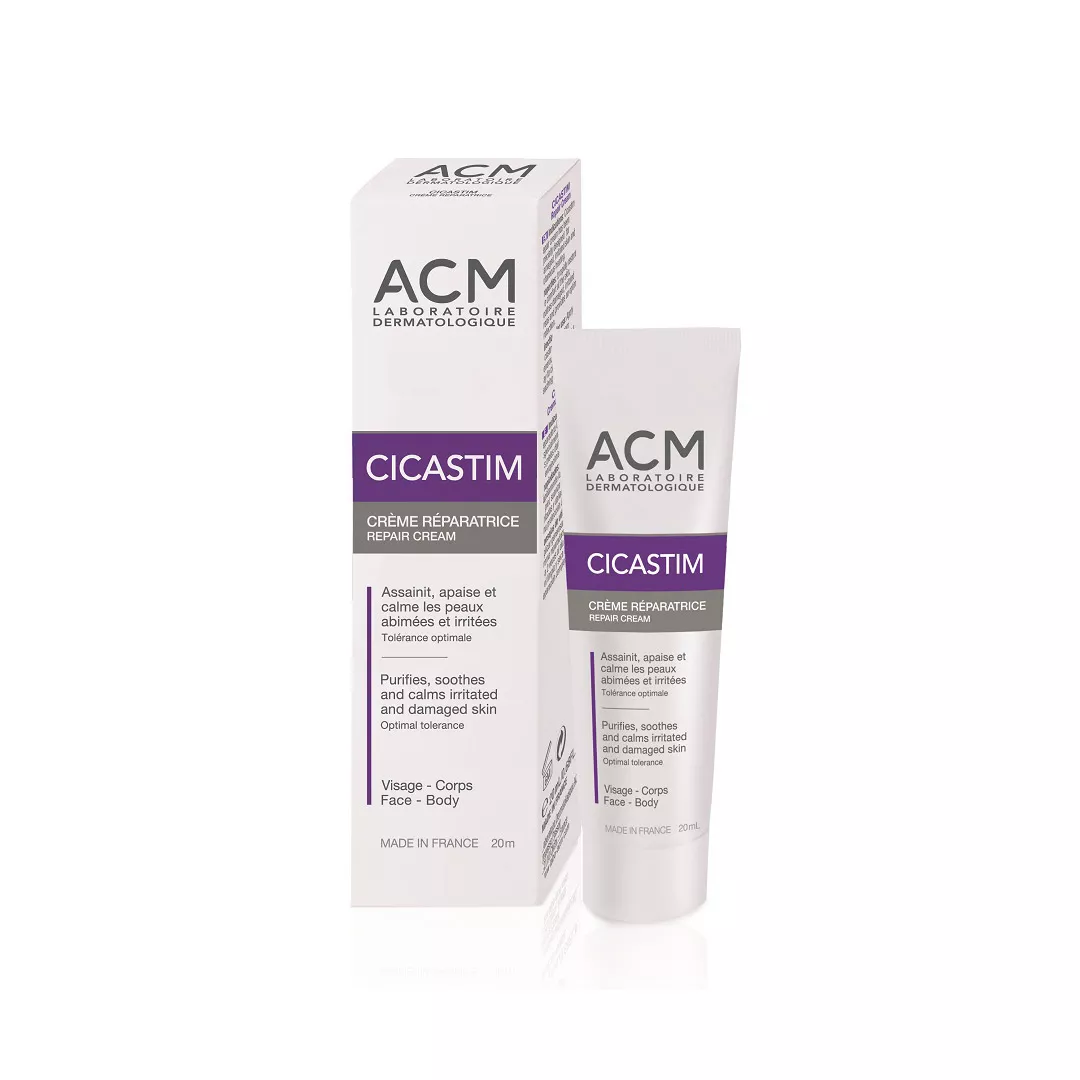 Crema reparatoare cicatrizanta Cicastim, 20 ml, Acm, [],farmaciabajan.ro