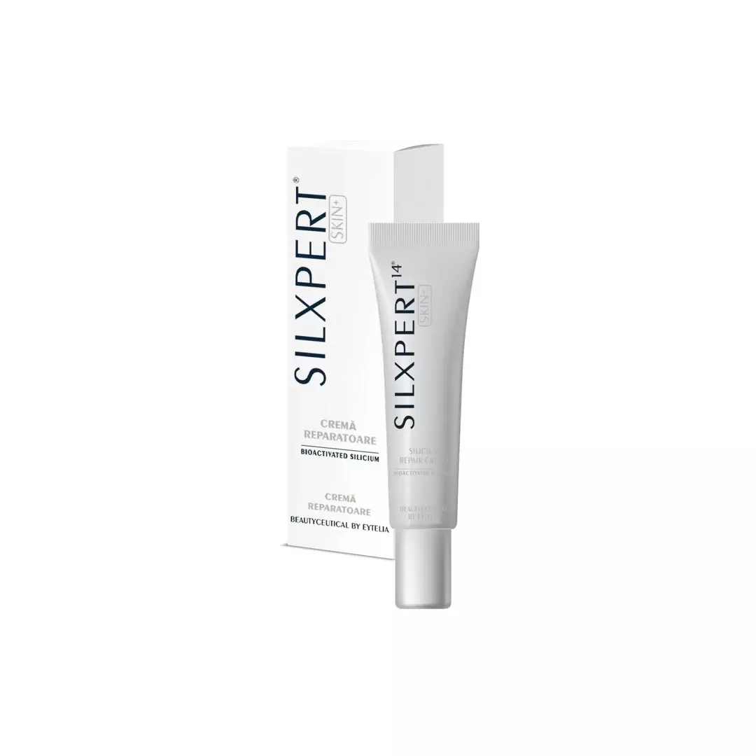 Crema reparatoare cu siliciu bioactivat, 15 ml, Silxpert, [],farmaciabajan.ro