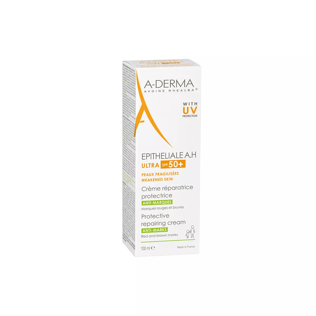 Crema reparatoare Epitheliale AH Ultra, SPF 50+, 100 ml, A-Derma, [],farmaciabajan.ro