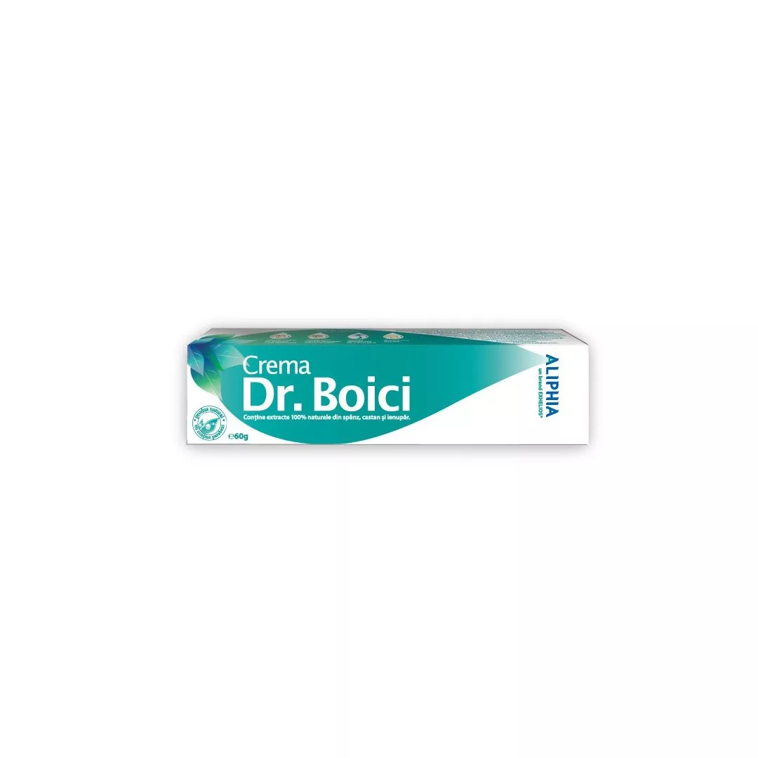 Crema pentru dureri Dr. Boici Aliphia, 60 g, Exhelios, [],farmaciabajan.ro