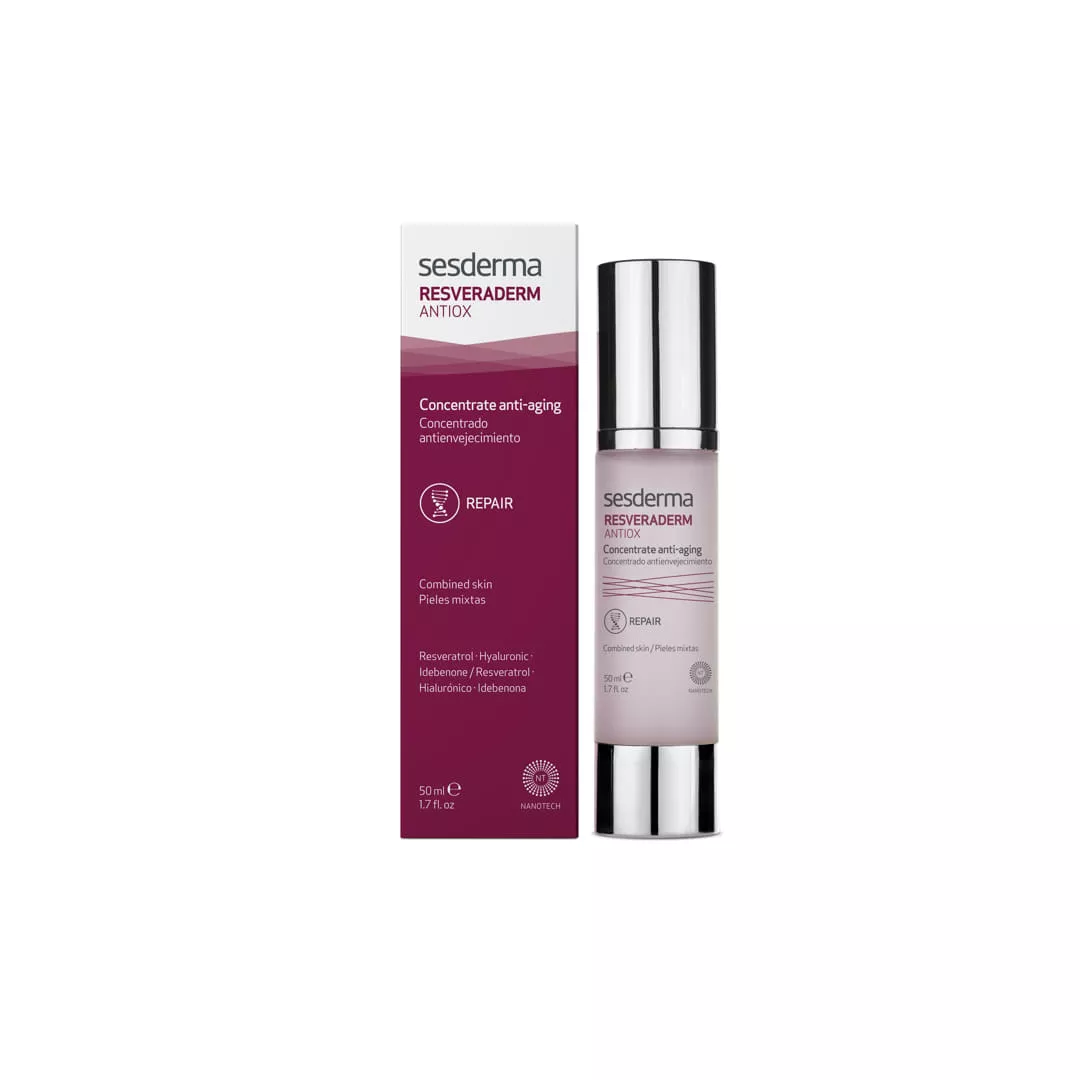 Crema-gel anti-imbatranire Resveraderm Antiox, 50 ml, Sesderma, [],farmaciabajan.ro