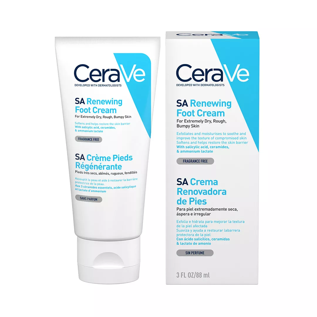 Crema hidratanta pentru picioare, 88 ml, CeraVe SA, [],farmaciabajan.ro