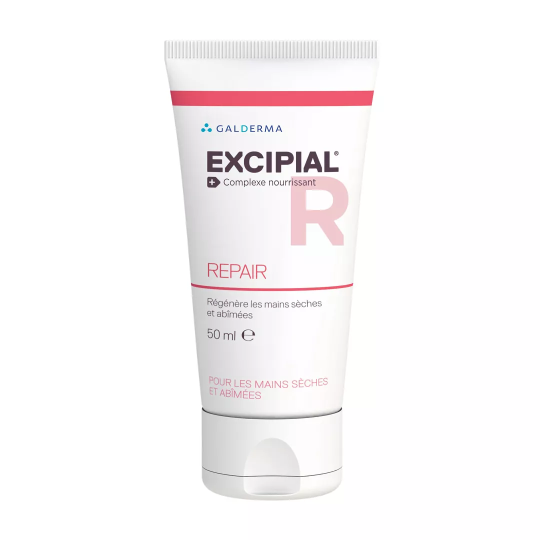 Crema pentru maini uscate si iritate Excipial R Repair, 50 ml, Galderma, [],farmaciabajan.ro