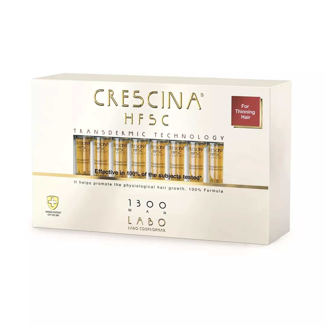 Crescina Transdermic Re-Growth HFSC 1300 MAN, 20 fiole, Labo, [],farmaciabajan.ro