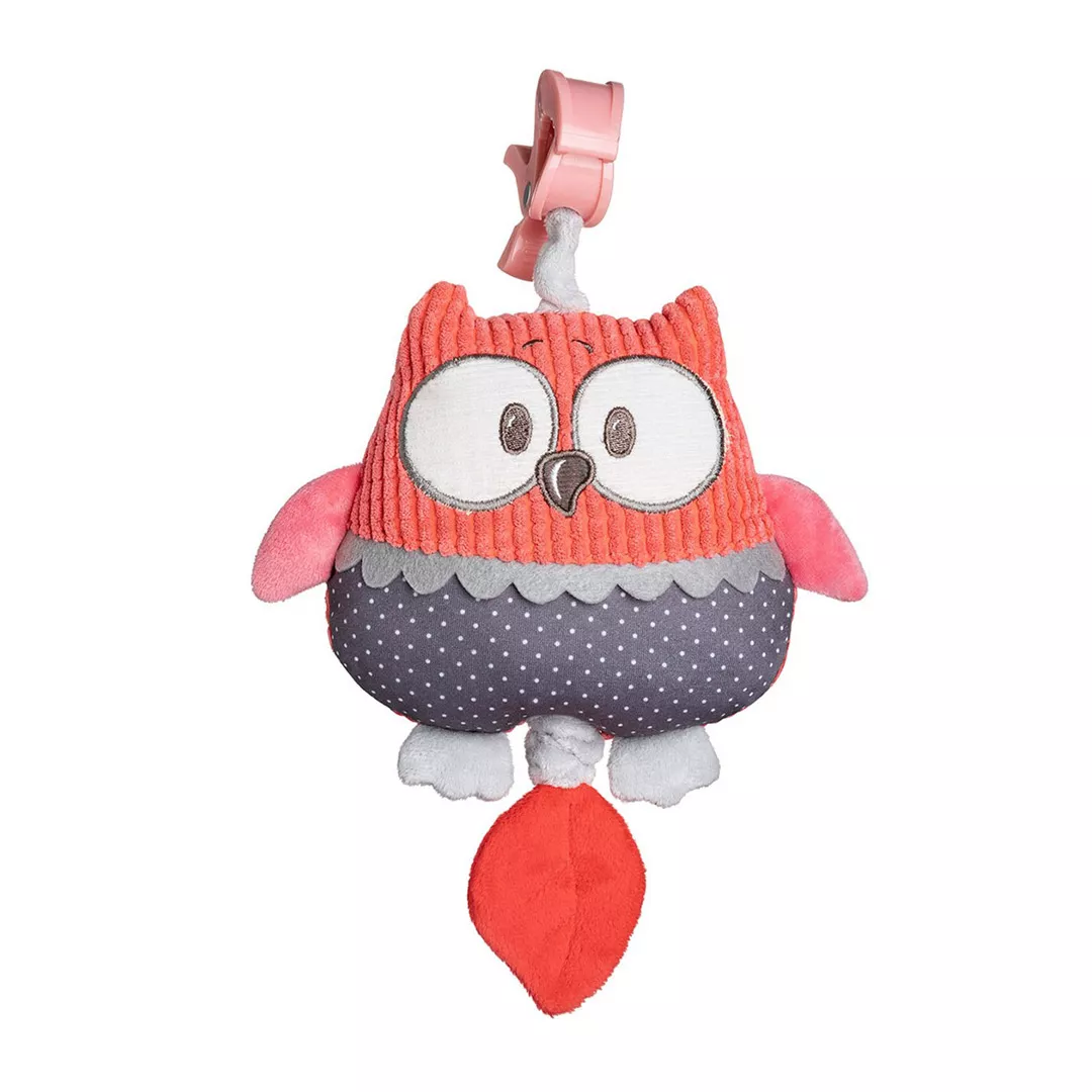 Cutie muzicala PASTEL FRIENDS, coral, 68/069, Canpol, [],farmaciabajan.ro