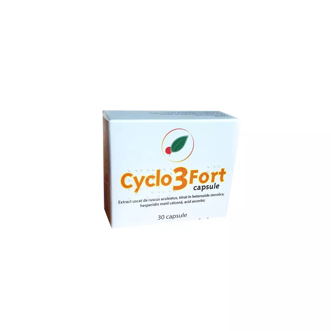 Cyclo 3 Fort, 30 capsule, Pierre Fabre, [],https:farmaciabajan.ro