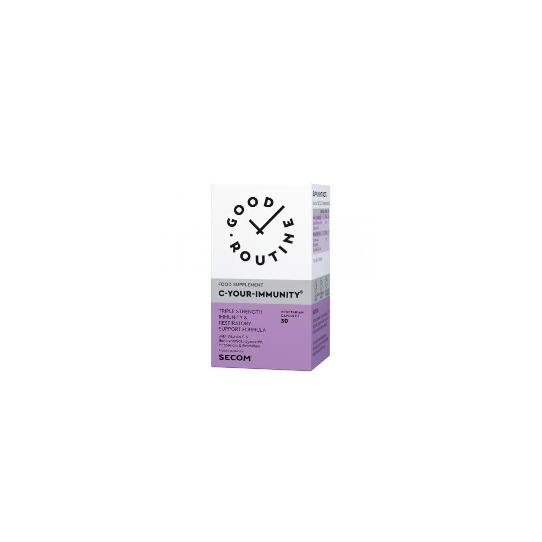 C-Your-Immunity Good Routine, 30 capsule, Secom, [],farmaciabajan.ro