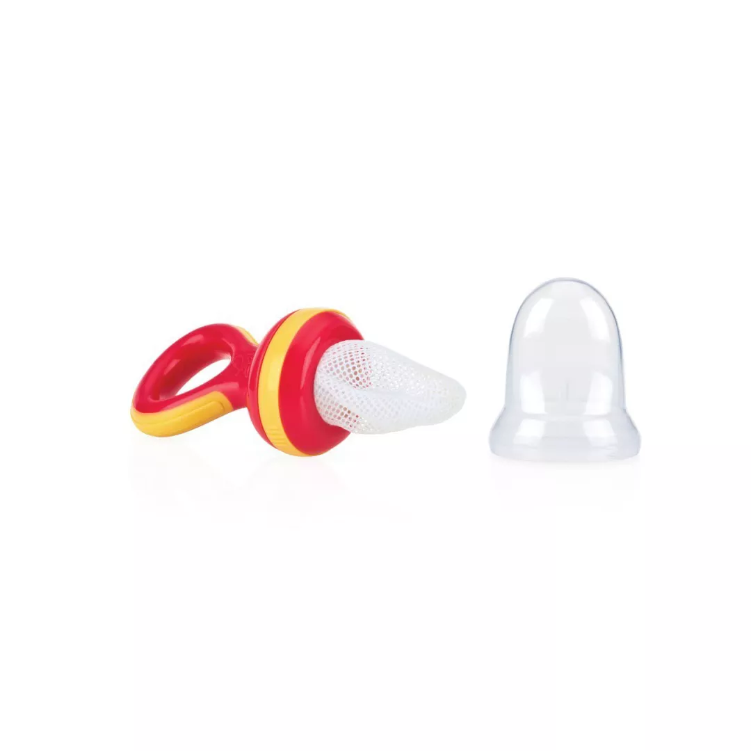 Dispozitiv cu plasa pentru alimente solide 6+, Nuby, [],farmaciabajan.ro