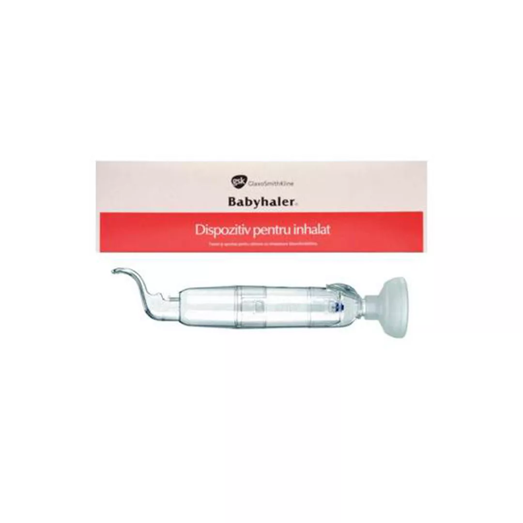 Dispozitiv pentru inhalat Babyhaler, Gsk, [],farmaciabajan.ro