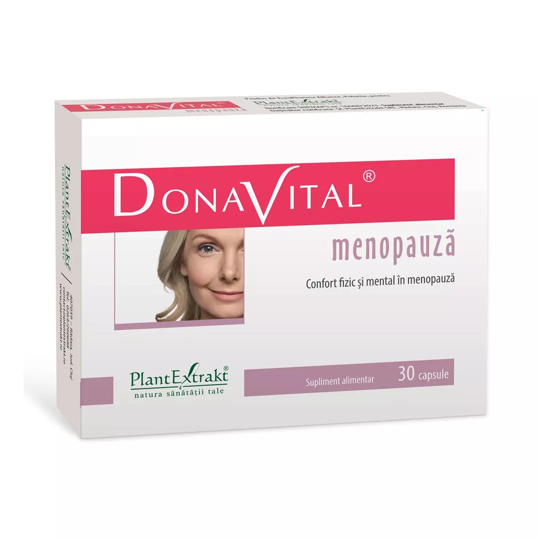 Donavital menopauza, 30 capsule, Plant Extrakt, [],farmaciabajan.ro