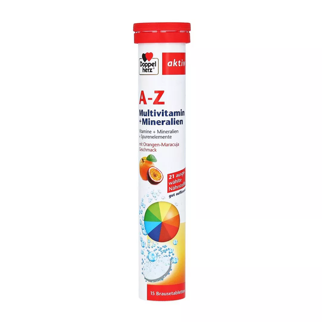 A-Z Vitamine Minerale Microelemente, 15 comprimate, Doppelherz, [],https:farmaciabajan.ro