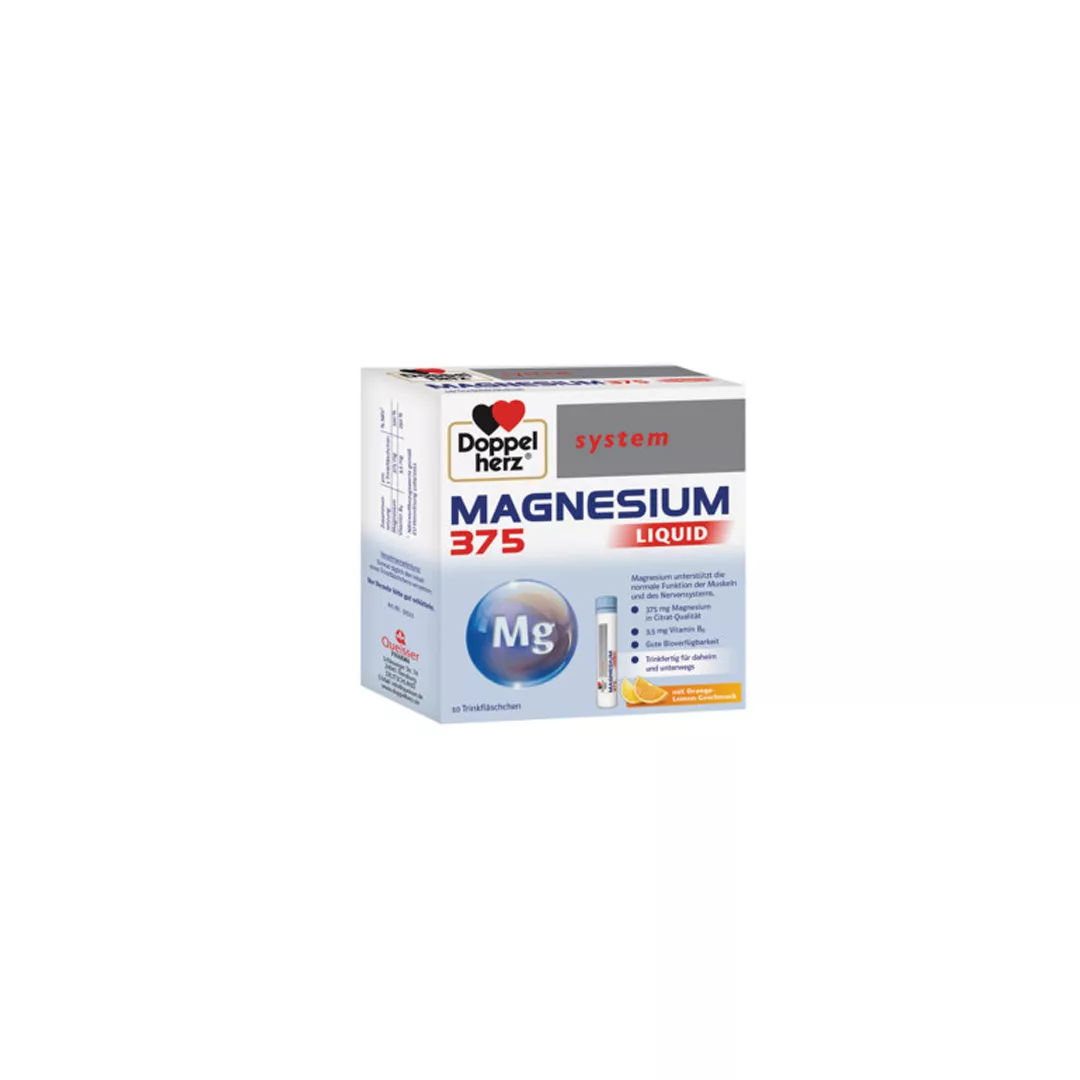 Doppelherz system Magneziu lichid, 375 mg, [],https:farmaciabajan.ro