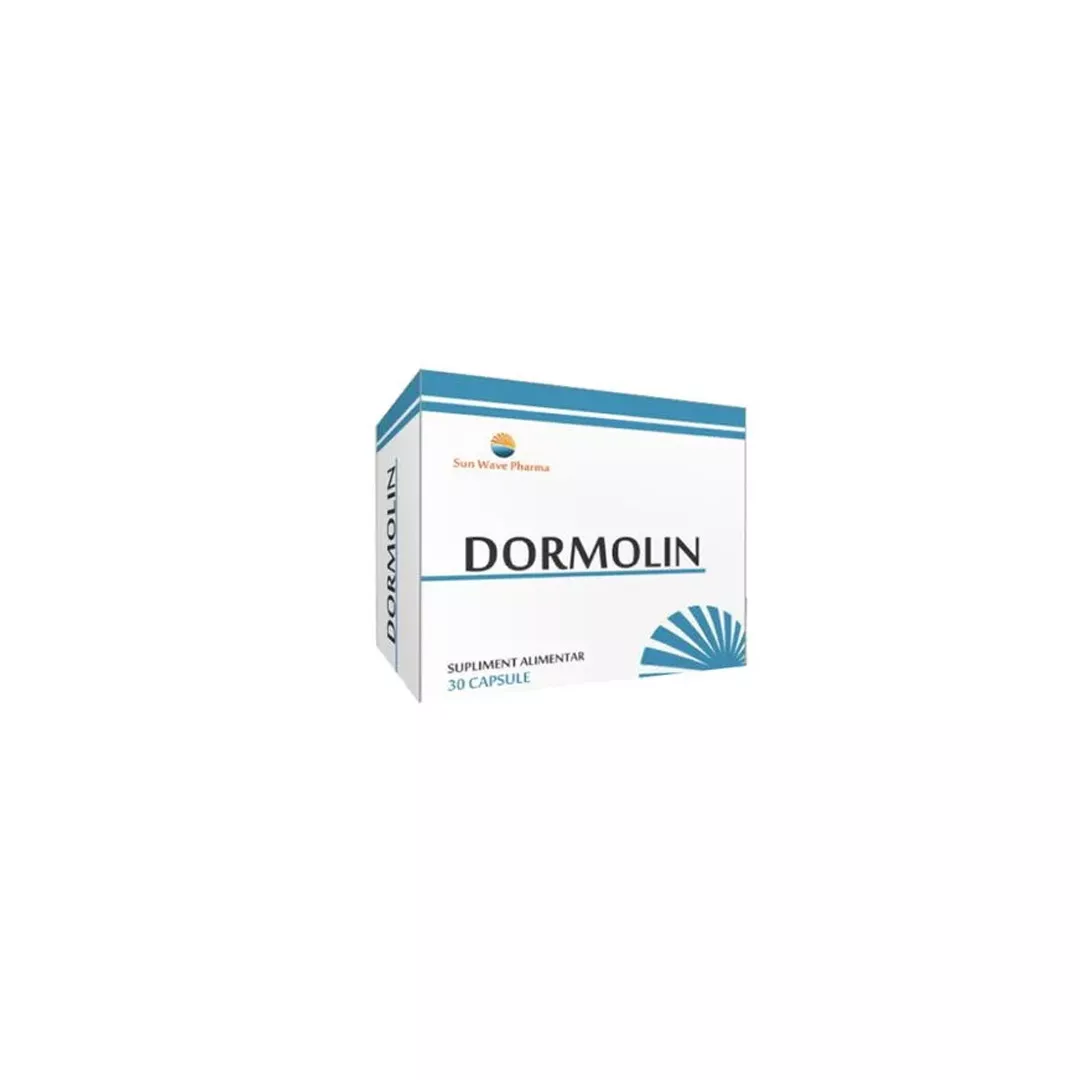 Dormolin, 30 capsule, Sun Wave Pharma, [],farmaciabajan.ro