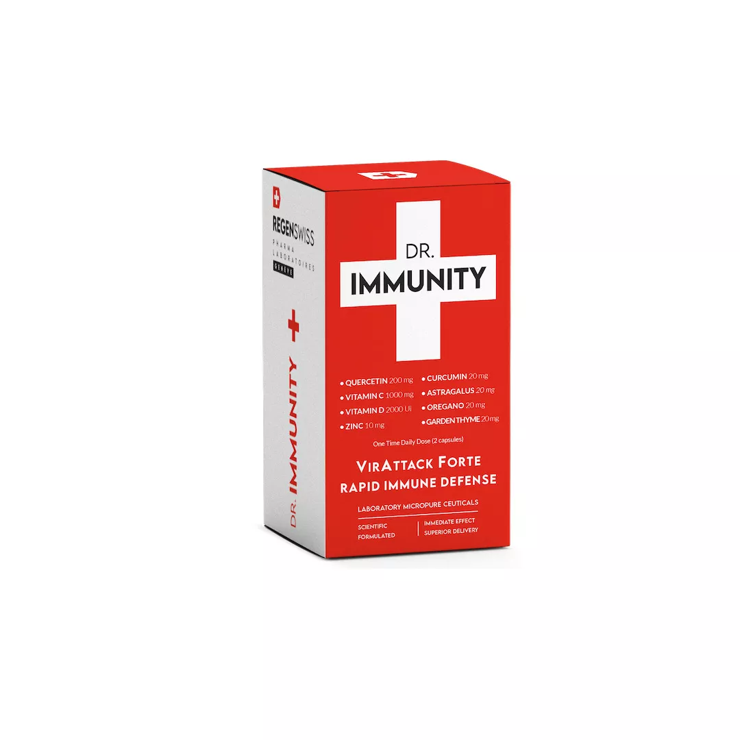 Dr. Immunity complex vitamine imunitate, 60 capsule, RegenSwiss, [],farmaciabajan.ro