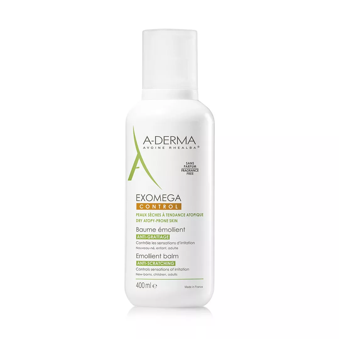 Balsam emolient Exomega Control, 400 ml, A-Derma, [],farmaciabajan.ro