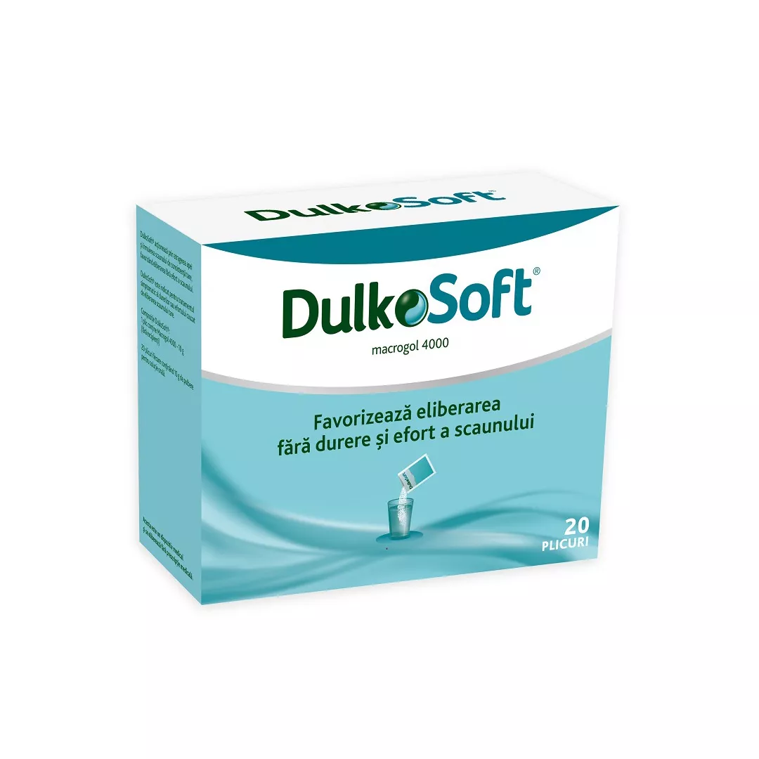 DulkoSoft, pulbere pentru solutie orala, 10g x 20 plicuri, Sanofi, [],farmaciabajan.ro