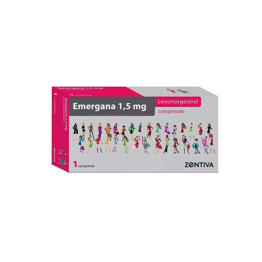Emergana, 1,5 mg, 1 comprimat, Zentiva, [],farmaciabajan.ro
