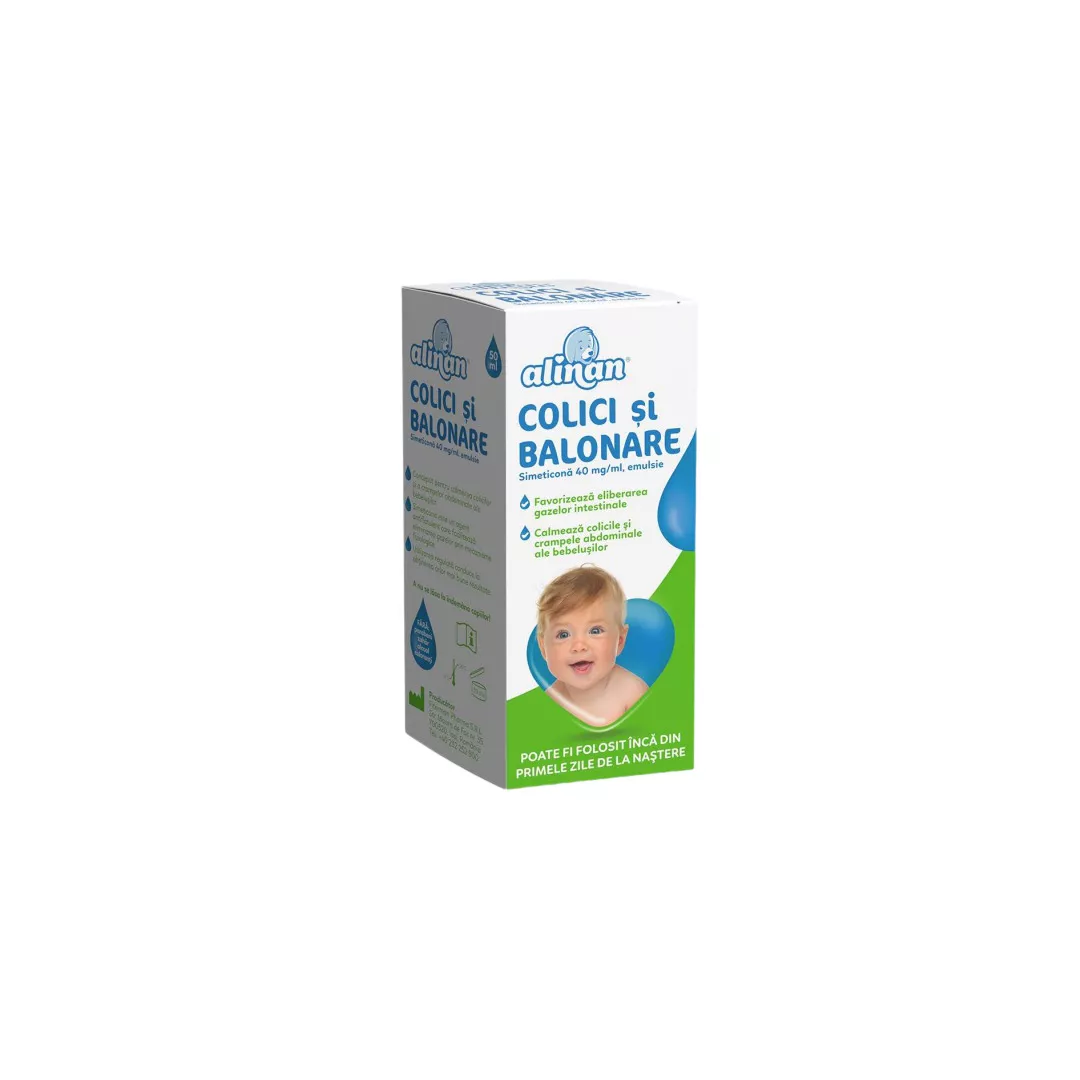 Emulsie colici si balonare Alinan, 50 ml, Fiterman Pharma, [],farmaciabajan.ro