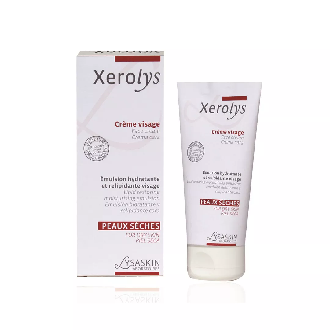 Emulsie hidratanta si relipidifianta pentru fata Xerolys, 50 ml, Lab Lysaskin, [],farmaciabajan.ro